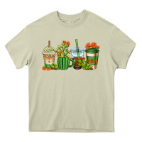Mossy cactus coffee cups Heavy Core Tee - AdoDesignShop