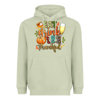Matcha eat drink and be thankful Heavyweight Hoodie - CowGirlArtShop