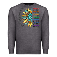 Charcoal Heather god says you are unique Premium Sweatshirt - CowGirlArtShop