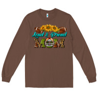 Chestnut Western Loud And Proud Mom Long Sleeve Tee - BundleAndBundleShop