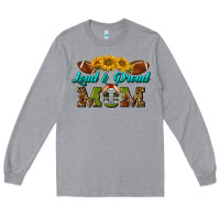 Heather Grey Western Loud And Proud Mom Long Sleeve Tee - BundleAndBundleShop