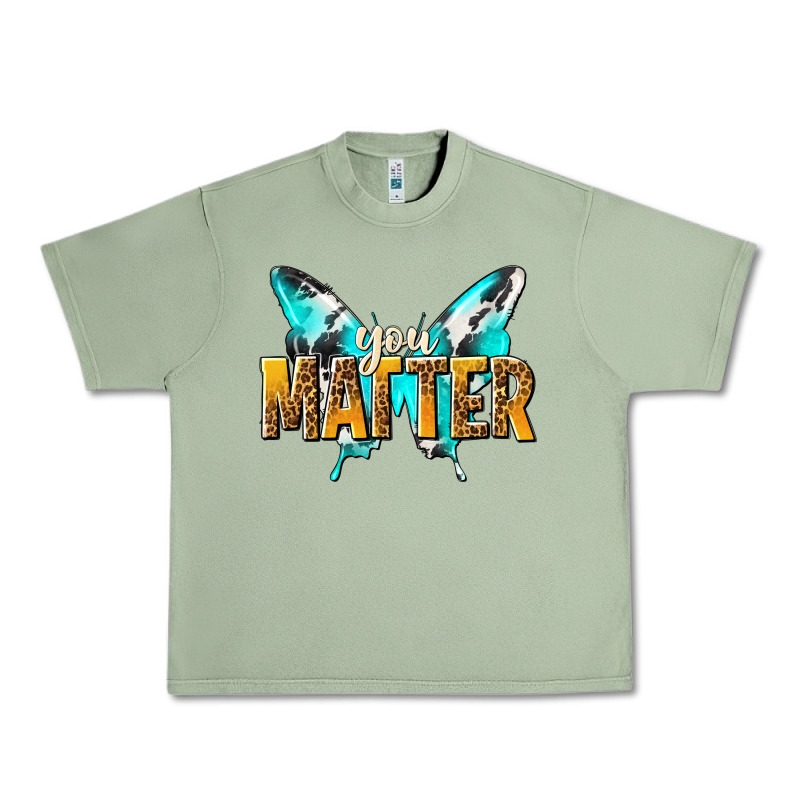 You Matter Urban Heavy Tee by NancyCooperArtShop | Teevron