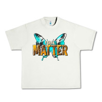 Pistachio you matter Urban Heavy Tee - NancyCooperArtShop