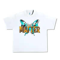 White you matter Urban Heavy Tee - NancyCooperArtShop