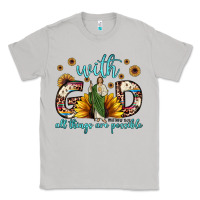 Moon Dust with god all things are possible matthew 19 26 Classic Tee - JahusDesignShop