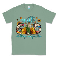 Sage with god all things are possible matthew 19 26 Classic Tee - JahusDesignShop