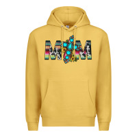 Antique Gold mom cross Premium Hoodie - JahusDesignShop