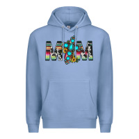 Colony Blue mom cross Premium Hoodie - JahusDesignShop