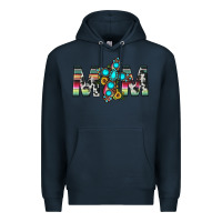 Navy mom cross Premium Hoodie - JahusDesignShop