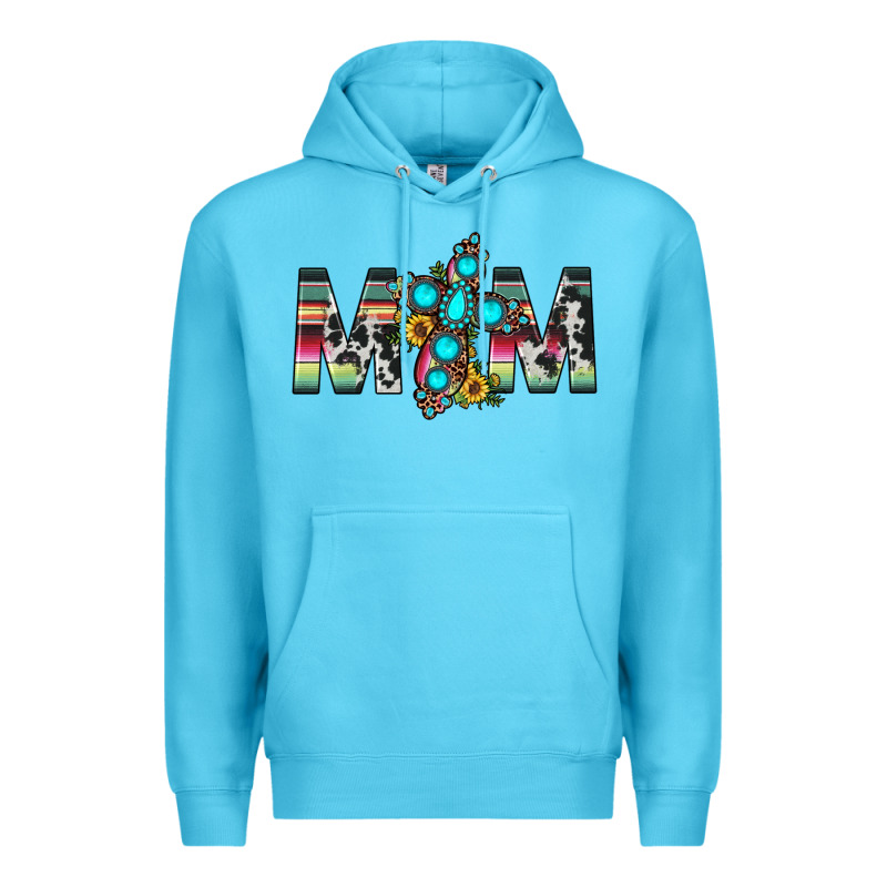 Mom Cross Premium Hoodie by JahusDesignShop | Teevron