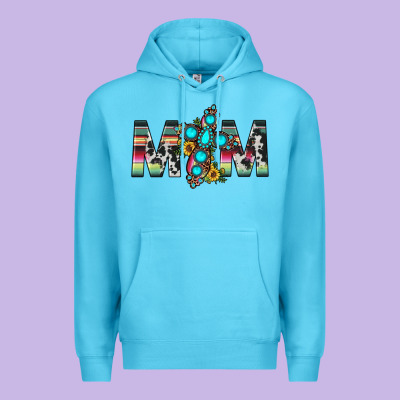 Mom Cross Premium Hoodie Designed By Jahusdesignshop