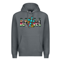 Rock mom cross Premium Hoodie - JahusDesignShop