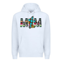White mom cross Premium Hoodie - JahusDesignShop