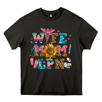 Asphalt wife mom lpn Heavy Core Tee - AdoDesignShop