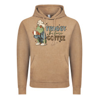 Vintage Coffee froggy before coffee Vintage Hoodie - MaliasSmallBusiness