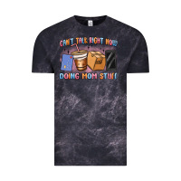 Cloud Black can't talk right now doing mom stuff Vintage Tee - MaliasSmallBusiness