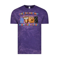 Cloud Purple can't talk right now doing mom stuff Vintage Tee - MaliasSmallBusiness