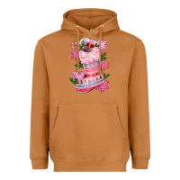 Meerkat pink christmas socks Heavyweight Hoodie - CowGirlArtShop
