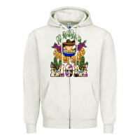 Nacho Average Mom Zipper Hoodie | Teevron