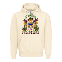 Sandshell Nacho average Mom Zipper Hoodie - NancyCooperArtShop