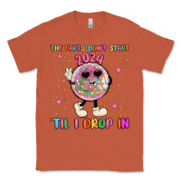 Copper the party don t start til i drop in Classic Tee - MaliasSmallBusiness