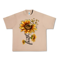 Burro faith sunflower Urban Heavy Tee - MaliasSmallBusiness