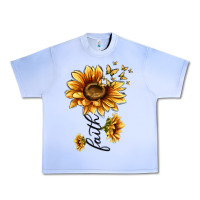 Grape Ice faith sunflower Urban Heavy Tee - MaliasSmallBusiness
