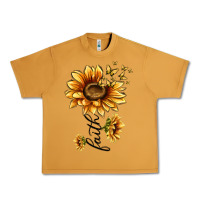 Peanut Butter faith sunflower Urban Heavy Tee - MaliasSmallBusiness