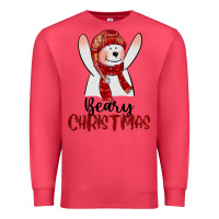 Cardinal beary christmas Premium Sweatshirt - CowGirlArtShop