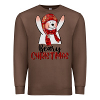 Chestnut beary christmas Premium Sweatshirt - CowGirlArtShop
