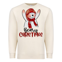 Sandshell beary christmas Premium Sweatshirt - CowGirlArtShop
