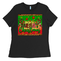 Black merry christmas tumbler Ladies Tee - BundleAndBundleShop