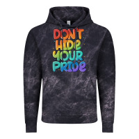 Cloud Black dont hide your pride Vintage Hoodie - MaliasSmallBusiness