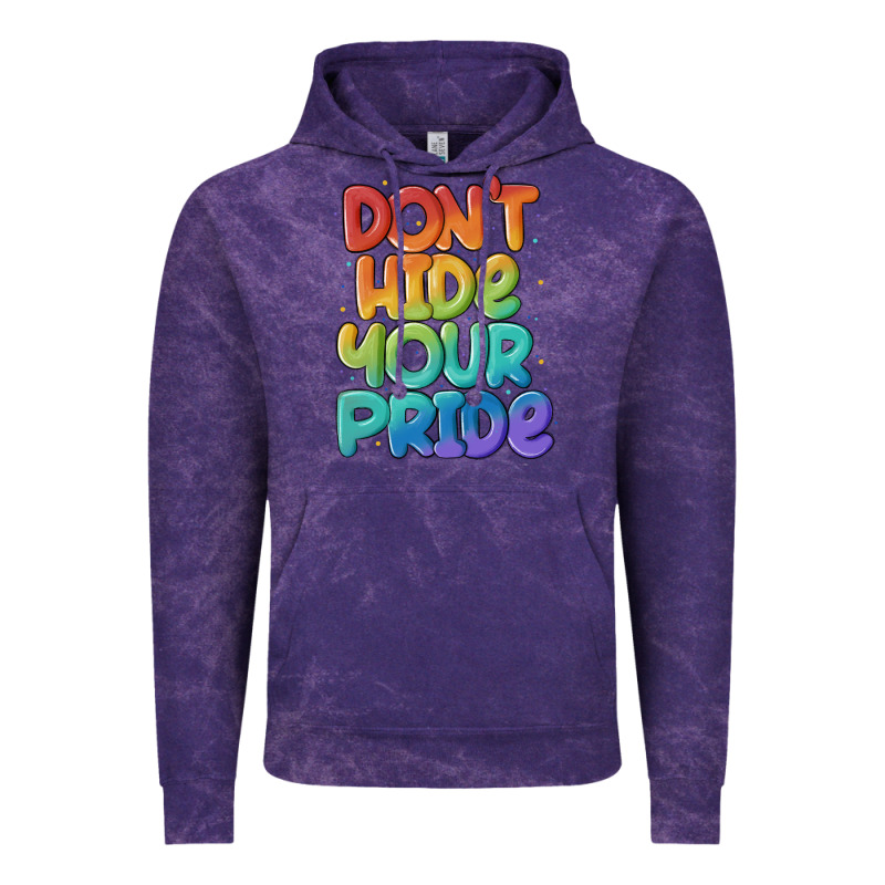 Dont Hide Your Pride Vintage Hoodie by MaliasSmallBusiness | Teevron