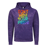 Cloud Purple dont hide your pride Vintage Hoodie - MaliasSmallBusiness