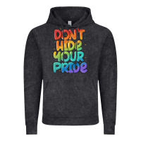 Vintage Black dont hide your pride Vintage Hoodie - MaliasSmallBusiness