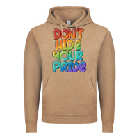 Vintage Coffee dont hide your pride Vintage Hoodie - MaliasSmallBusiness
