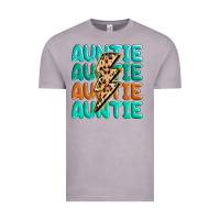 Vintage Zinc auntıe with lightning bolt Vintage Tee - MaliasSmallBusiness