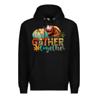 Black gather together Premium Hoodie - CowGirlArtShop