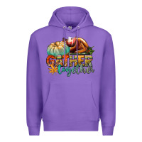 Purple gather together Premium Hoodie - CowGirlArtShop