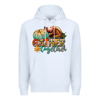 White gather together Premium Hoodie - CowGirlArtShop