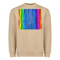 Mushroom LGBTQ+ Pride American Flag Tumbler Heavyweight Sweatshirt - BundleAndBundleShop