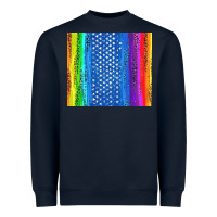 Navy LGBTQ+ Pride American Flag Tumbler Heavyweight Sweatshirt - BundleAndBundleShop