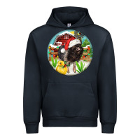 Navy Baby pig Urban Hoodie - FaDigitalArtStudio