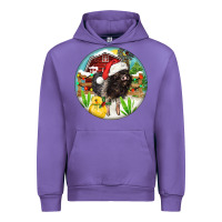 Tulip Baby pig Urban Hoodie - FaDigitalArtStudio