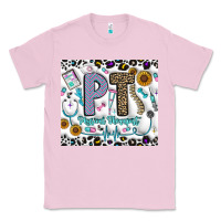 Bubblegum Pink pt physical therapist Classic Tee - CowhideDigitalArt