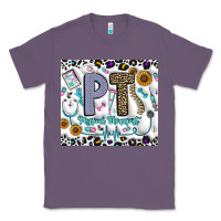 Lavender pt physical therapist Classic Tee - CowhideDigitalArt
