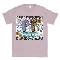 Lilac pt physical therapist Classic Tee - CowhideDigitalArt