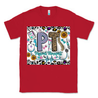 Red pt physical therapist Classic Tee - CowhideDigitalArt
