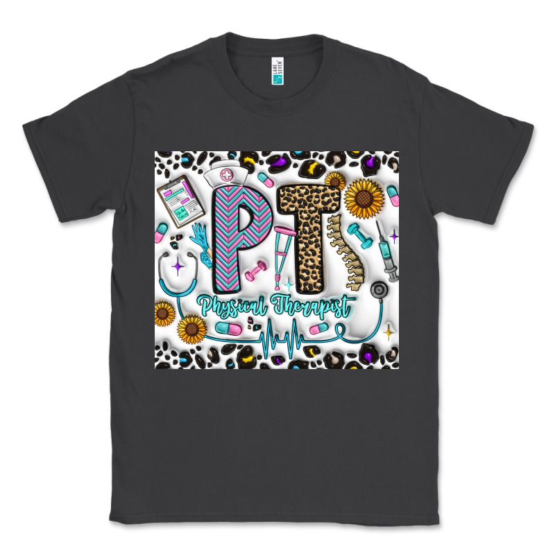 Pt Physical Therapist Classic Tee by CowhideDigitalArt | Teevron